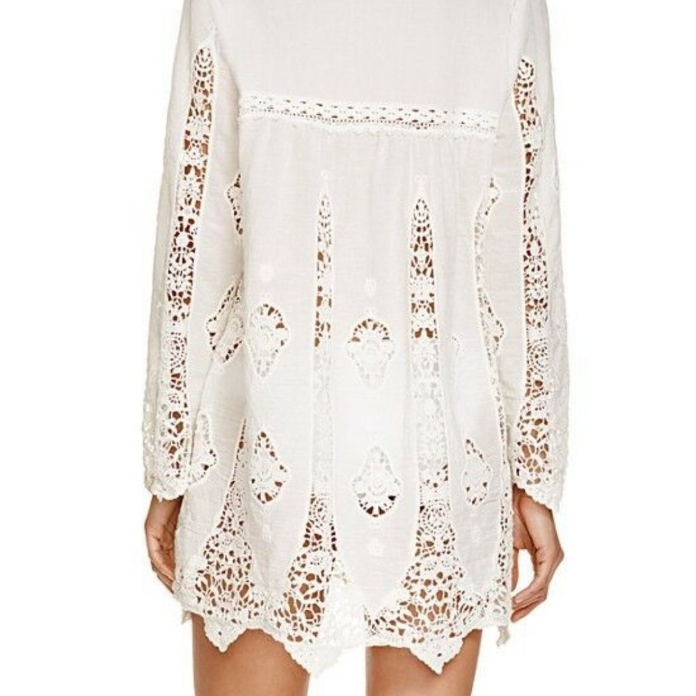 Nanette Lepore Embroidered Tunic Cover Up Dress - Picture 4 of 4
